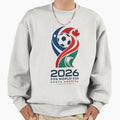 North America Football 2026 Sweatshirt - Aesthetic Graphic for Adults - T-Shirt, Sweatshirt, Hoodie