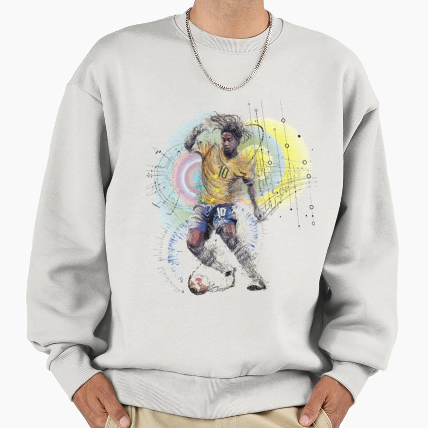 Football Playmaker Ronaldin Sweatshirt - Casual Everyday Wear for Adults - T-Shirt, Sweatshirt, Hoodie