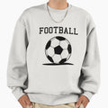 Real Football Blk Sweatshirt - Aesthetic Graphic Unisex - T-Shirt, Sweatshirt, Hoodie