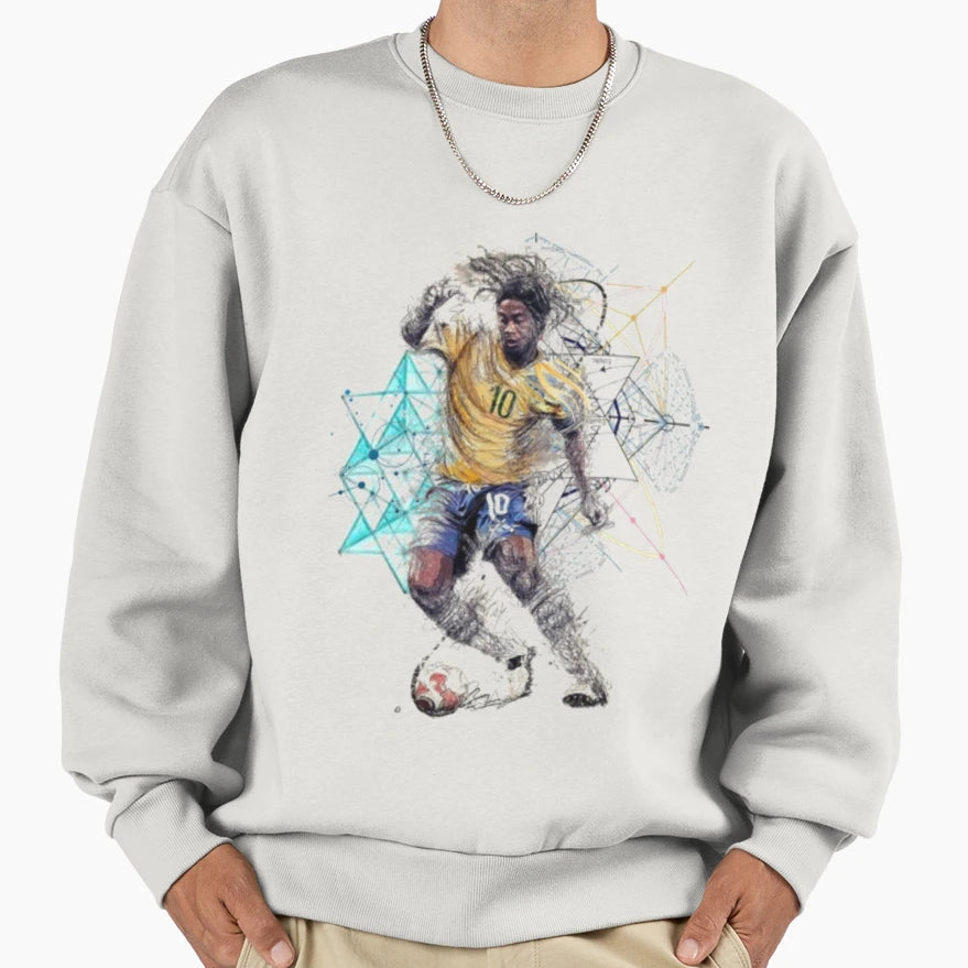 Ronaldin Football Playmaker Sweatshirt - Graphic Print Men Women - T-Shirt, Sweatshirt, Hoodie