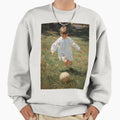 Young Playing Soccer Sweatshirt - Trendy Graphic for Adults - T-Shirt, Sweatshirt, Hoodie