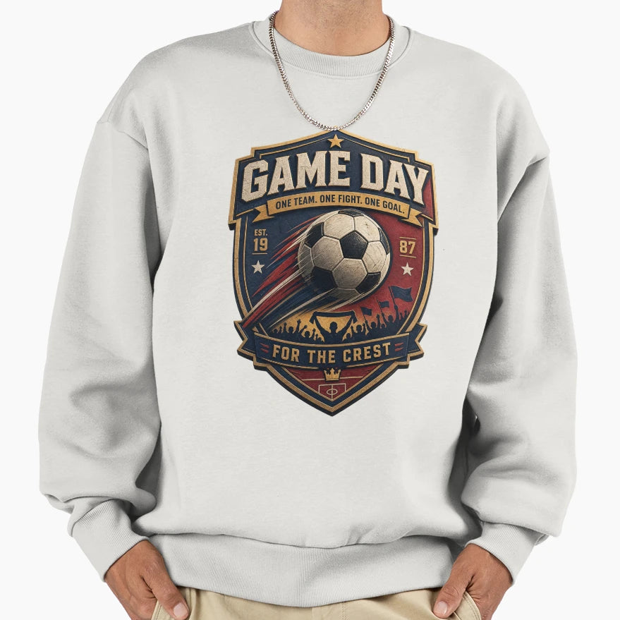 Game Day Sweatshirt - Custom Art Print Men Women - T-Shirt, Sweatshirt, Hoodie