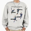 Scotland Vs Denmark Sweatshirt - Aesthetic Graphic for Adults - T-Shirt, Sweatshirt, Hoodie