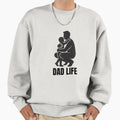 Dad Life Typography Proud Father Lifestyle T-Shirt - Unique Graphic Unisex - T-Shirt, Sweatshirt, Hoodie