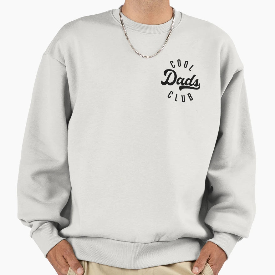 Dads Club Personalized Best Dad Sweatshirt - Fun Novelty Design for Adults - T-Shirt, Sweatshirt, Hoodie