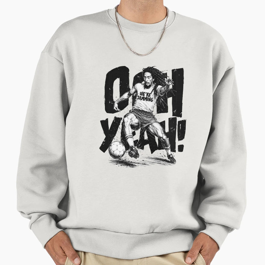 Pop Moments Football Sweatshirt - Graphic Print for Adults - T-Shirt, Sweatshirt, Hoodie