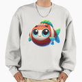 Adorable Football Fish Sweatshirt - Novelty Apparel for Adults - T-Shirt, Sweatshirt, Hoodie