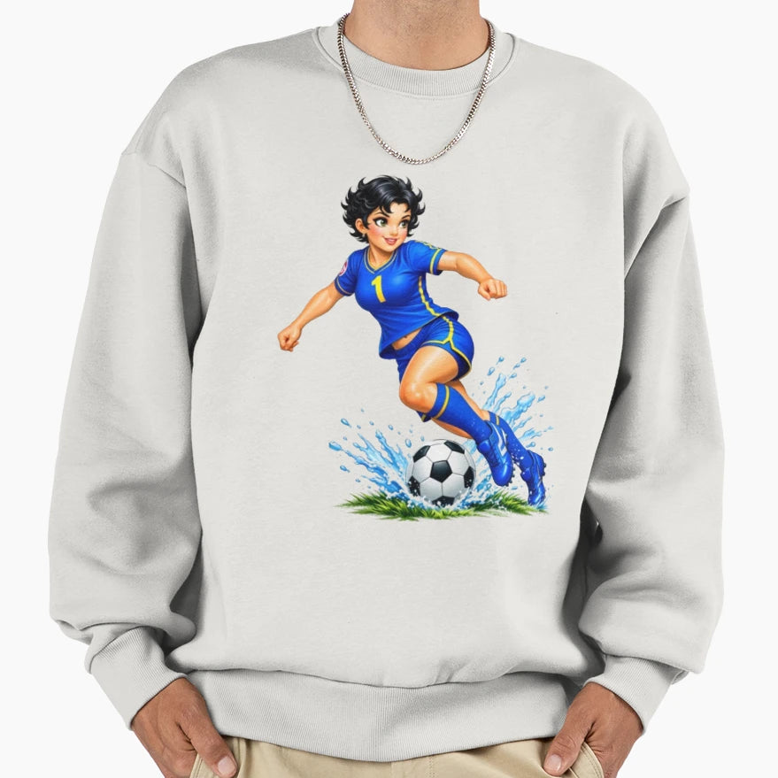 Betty Boop Sweatshirt - Fun Novelty Design Unisex - T-Shirt, Sweatshirt, Hoodie