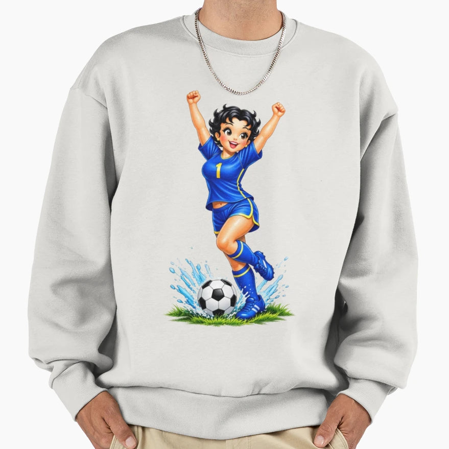 Betty Boop Sweatshirt - Novelty Apparel Unisex - T-Shirt, Sweatshirt, Hoodie