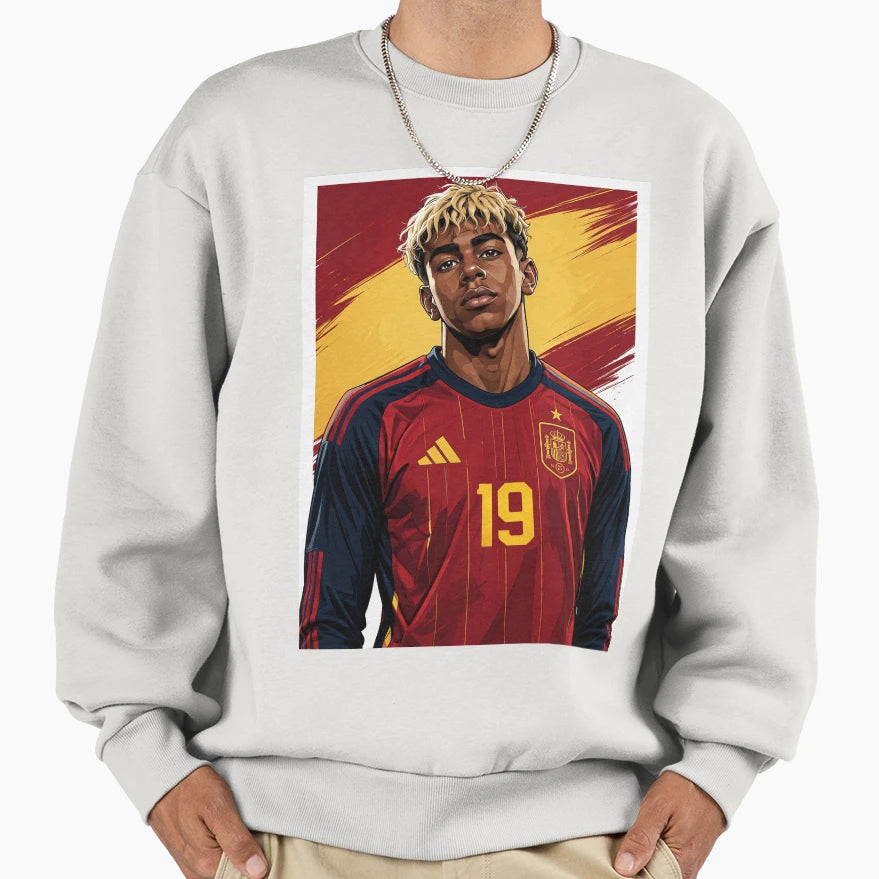 Lamine Yamal Sweatshirt - Trendy Graphic Unisex - T-Shirt, Sweatshirt, Hoodie
