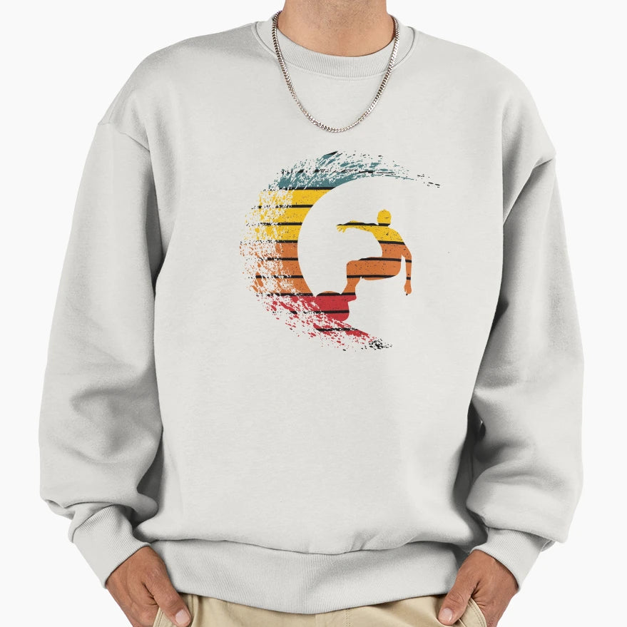 Surf Sweatshirt - Fun Novelty Design Unisex - T-Shirt, Sweatshirt, Hoodie