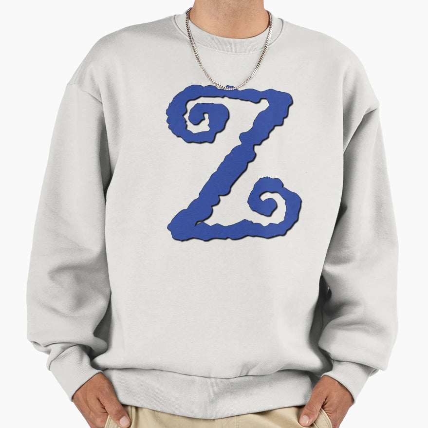 Z Letter Letter Z Sweatshirt - Casual Everyday Wear Men Women - T-Shirt, Sweatshirt, Hoodie