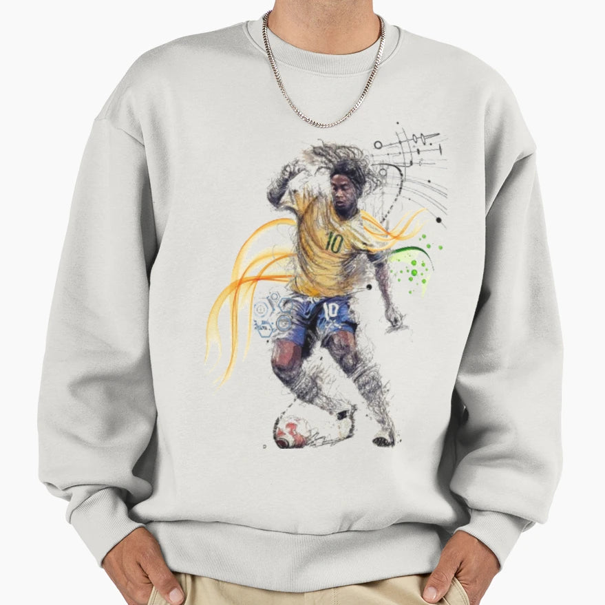 Ronaldin Playmaker Sweatshirt - Custom Art Print for Adults - T-Shirt, Sweatshirt, Hoodie