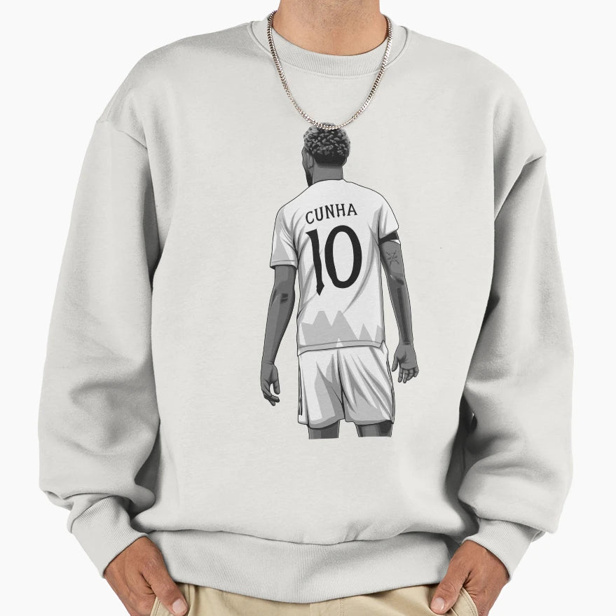 Matheus Cunha Black And White Sweatshirt - Minimalist Print Men Women - T-Shirt, Sweatshirt, Hoodie