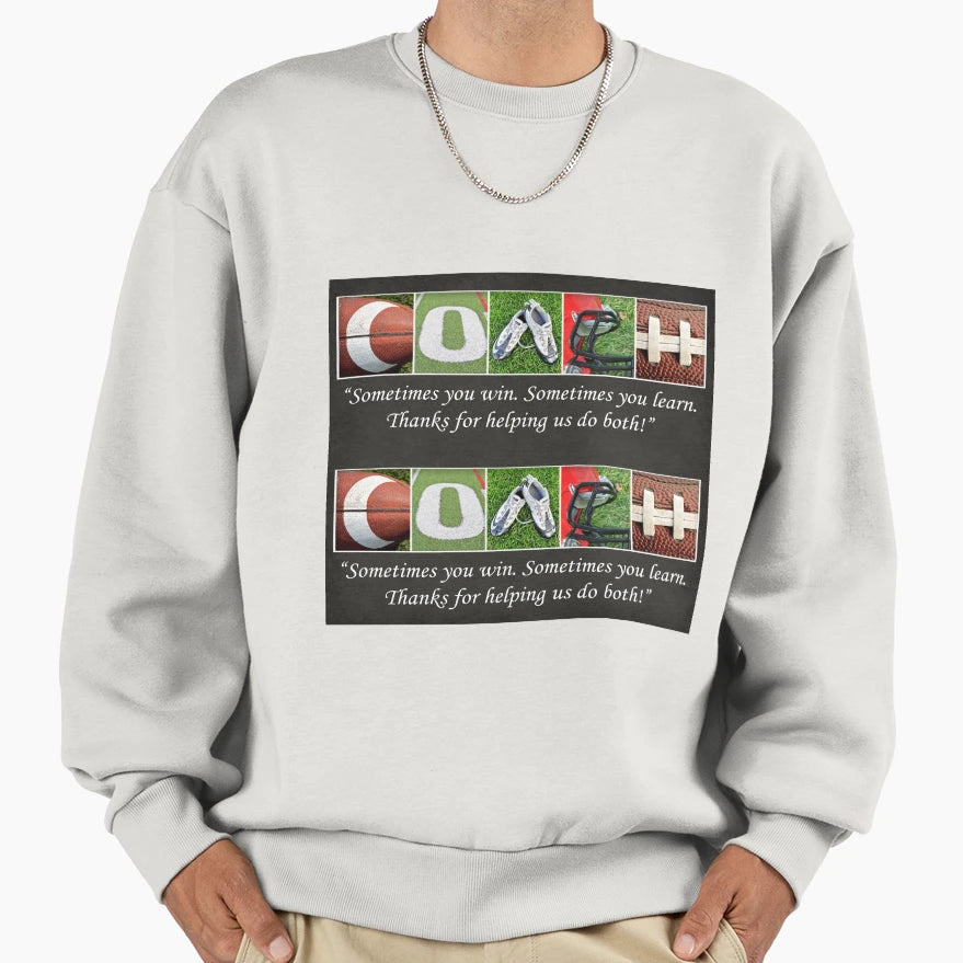 Football Images Art Sweatshirt - Graphic Print Unisex - T-Shirt, Sweatshirt, Hoodie