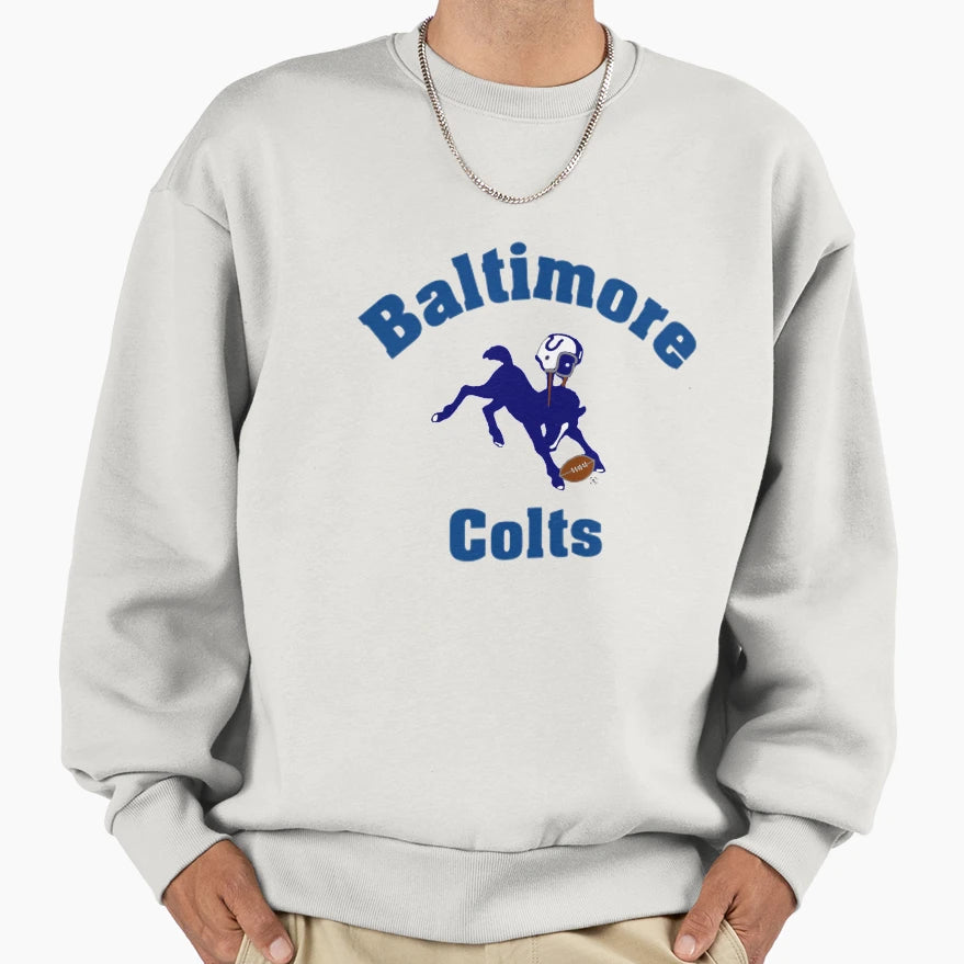 Baltimore Colts Sweatshirt - Fun Novelty Design Men Women - T-Shirt, Sweatshirt, Hoodie