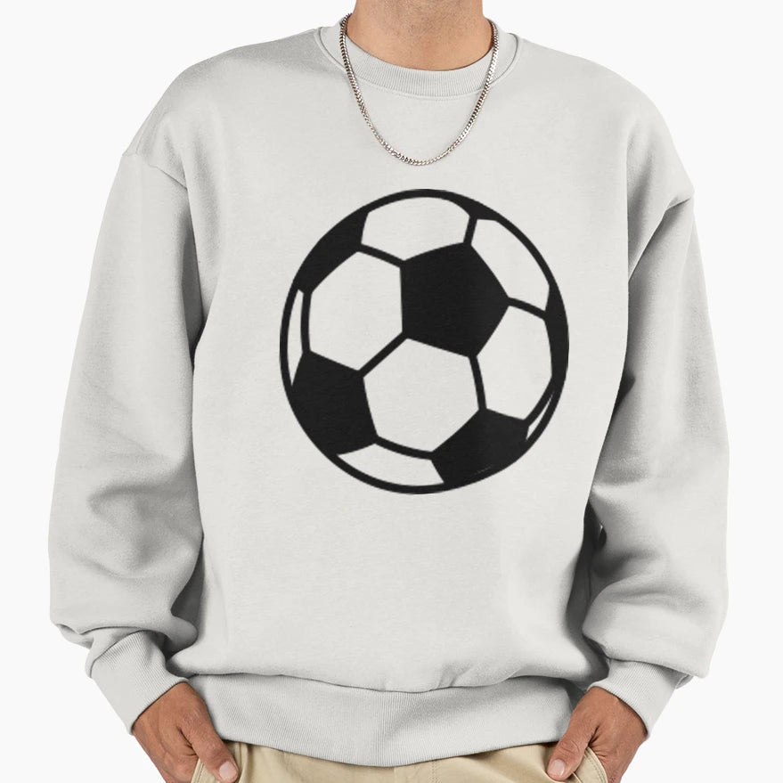 Soccer Ball Sweatshirt - Aesthetic Graphic Unisex - T-Shirt, Sweatshirt, Hoodie