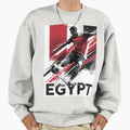 Egypt Soccer Sweatshirt - Aesthetic Graphic for Adults - T-Shirt, Sweatshirt, Hoodie