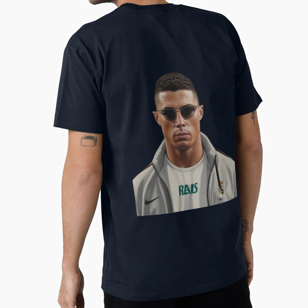 Cristiano Ronaldo Best Player All Time T-Shirt - Trendy Graphic for Adults - T-Shirt, Sweatshirt, Hoodie