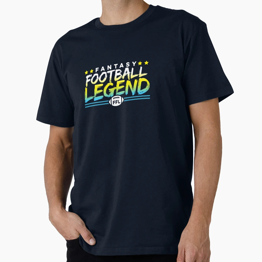 Fantasy Football Legend Ffl T-Shirt - Custom Art Print Unisex - T-Shirt, Sweatshirt, Hoodie