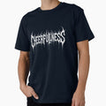 Cheerfulness White Gothic Lettering by Unique-moments - Adult & Kids T-Shirts, Sweatshirts & Hoodies apparel design preview 1