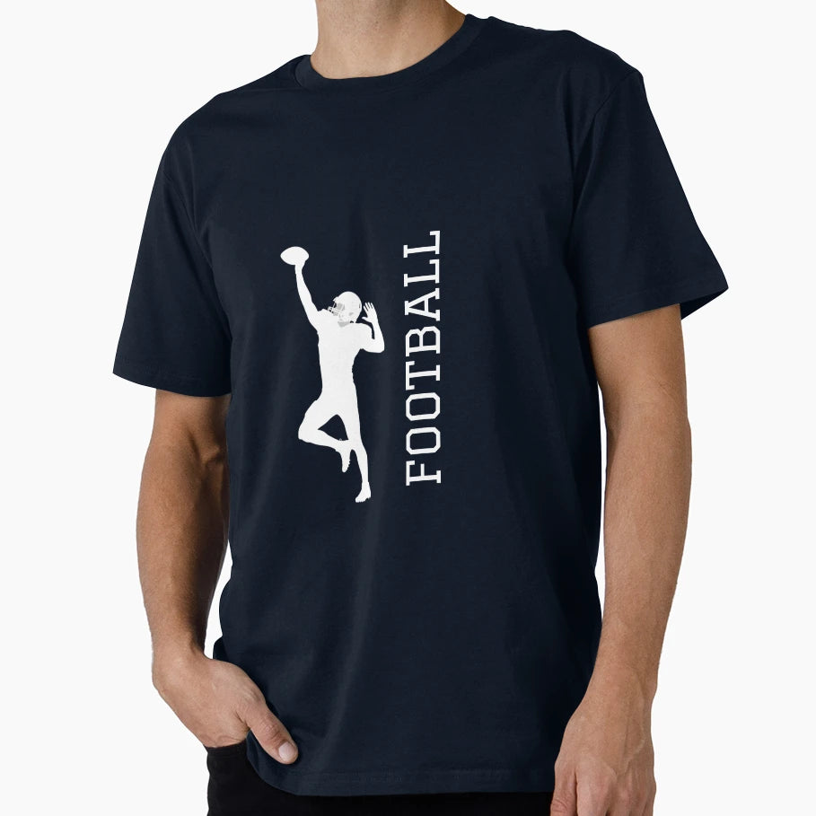 Football American Football Player T-Shirt - Casual Everyday Wear Unisex - T-Shirt, Sweatshirt, Hoodie