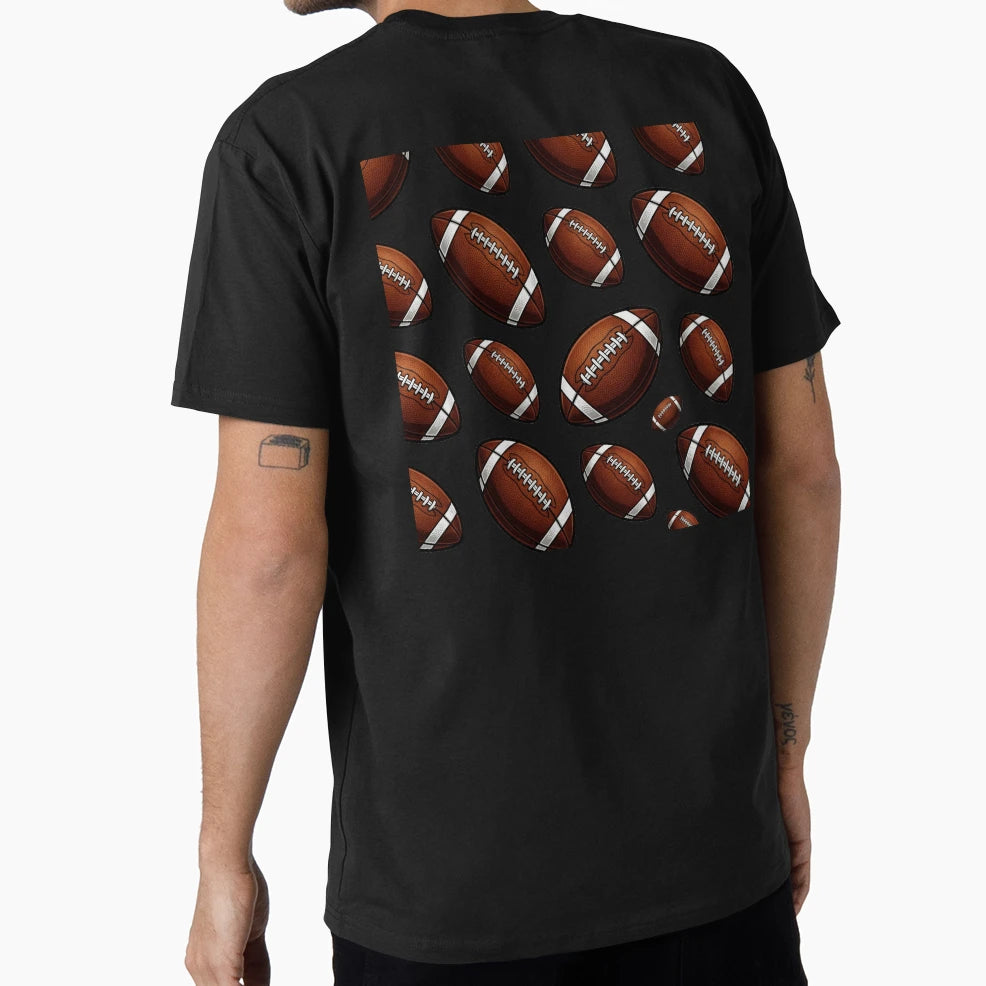 American Football T-Shirt - Casual Everyday Wear Men Women - T-Shirt, Sweatshirt, Hoodie
