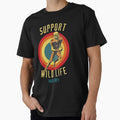 Support Wild Life Raise T-Shirt - Casual Everyday Wear Unisex - T-Shirt, Sweatshirt, Hoodie