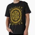 Boho aesthetic #12: bohemian pattern illustration - Adult & Kids T-Shirts, Sweatshirts & Hoodies apparel design preview 1