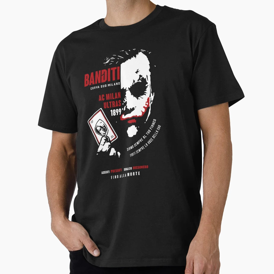 Curva Sud Milano Ac Milan Ultras T-Shirt - Casual Everyday Wear for Adults - T-Shirt, Sweatshirt, Hoodie