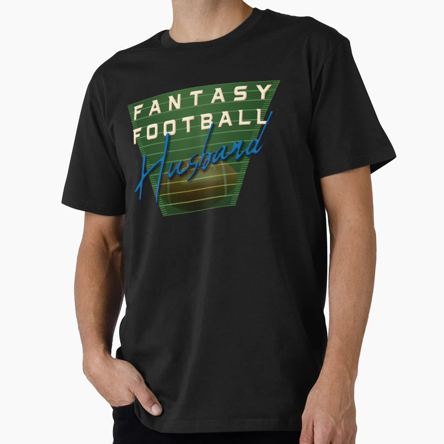 Fantasy Football Husband Ffl T-Shirt - Unique Graphic for Adults - T-Shirt, Sweatshirt, Hoodie