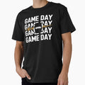 Game Day Football Bold And Sporty T-Shirt - Minimalist Print Unisex - T-Shirt, Sweatshirt, Hoodie