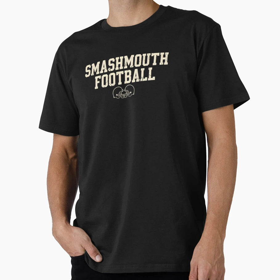 Smashmouth Football Old School Football T-Shirt - Minimalist Print Unisex - T-Shirt, Sweatshirt, Hoodie