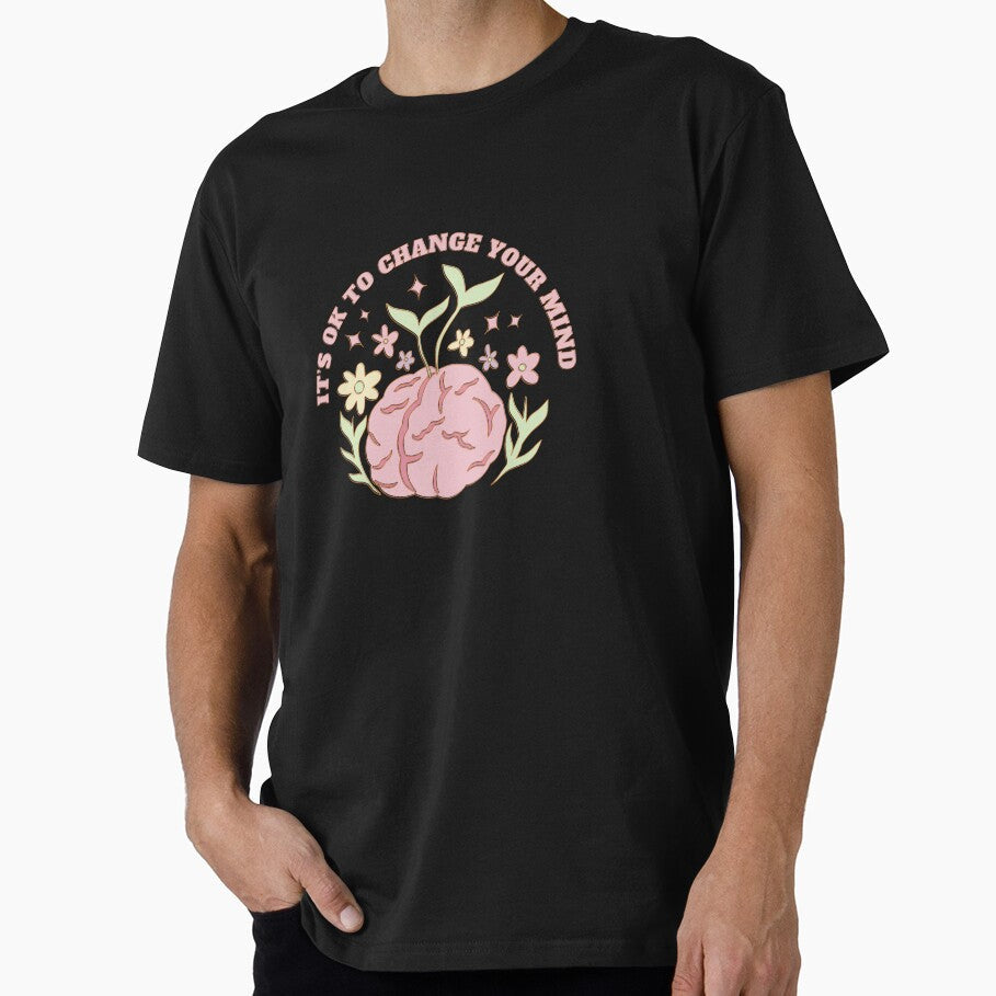 It's Ok To Change Your Mind by Lilian Rodriguez - Adult & Kids T-Shirts, Sweatshirts & Hoodies apparel design preview 1