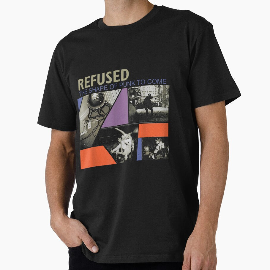Refused Official Merchandise The Shape Of Punk To - Adult & Kids T-Shirts, Sweatshirts & Hoodies apparel design preview 1