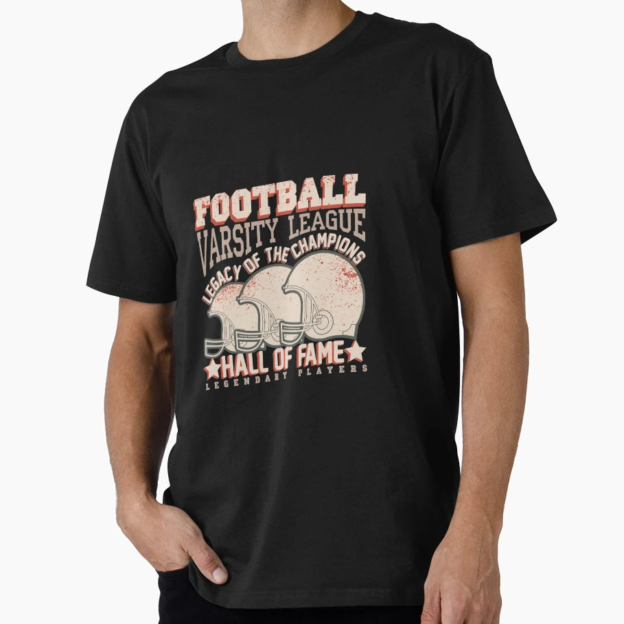 Football Varsity League Legacy T-Shirt - Custom Art Print for Adults - T-Shirt, Sweatshirt, Hoodie