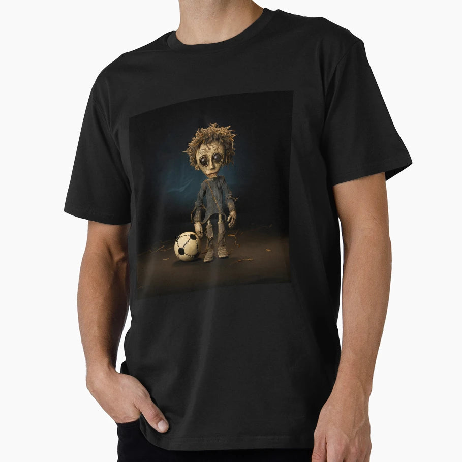 Soccer Ball And Player T-Shirt - Casual Everyday Wear Men Women - T-Shirt, Sweatshirt, Hoodie