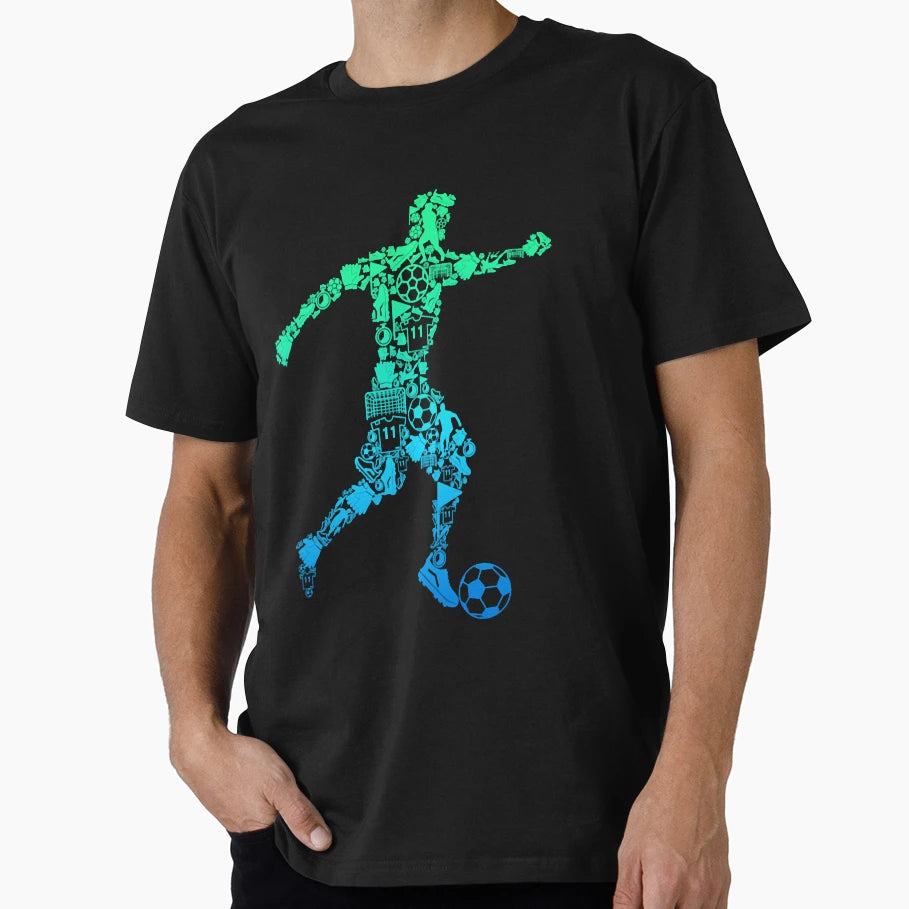 Soccer Soccer Player T-Shirt - Streetwear Style for Adults - T-Shirt, Sweatshirt, Hoodie