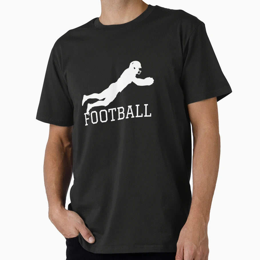 Football American Football Player T-Shirt - Streetwear Style Men Women - T-Shirt, Sweatshirt, Hoodie