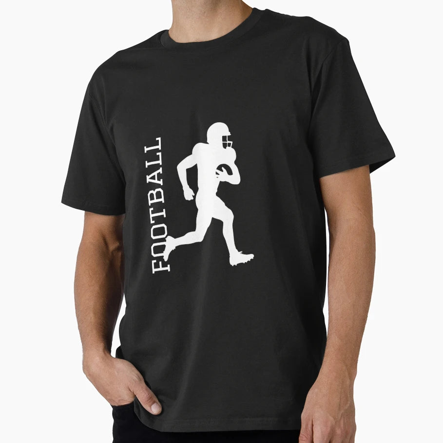 American Football Race Silhouette T-Shirt - Novelty Apparel Men Women - T-Shirt, Sweatshirt, Hoodie