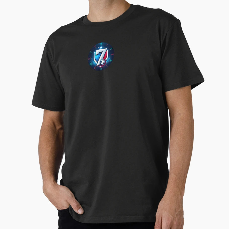 Soccer Gift Soccer 7 Large Clock T-Shirt - Minimalist Print for Adults - T-Shirt, Sweatshirt, Hoodie