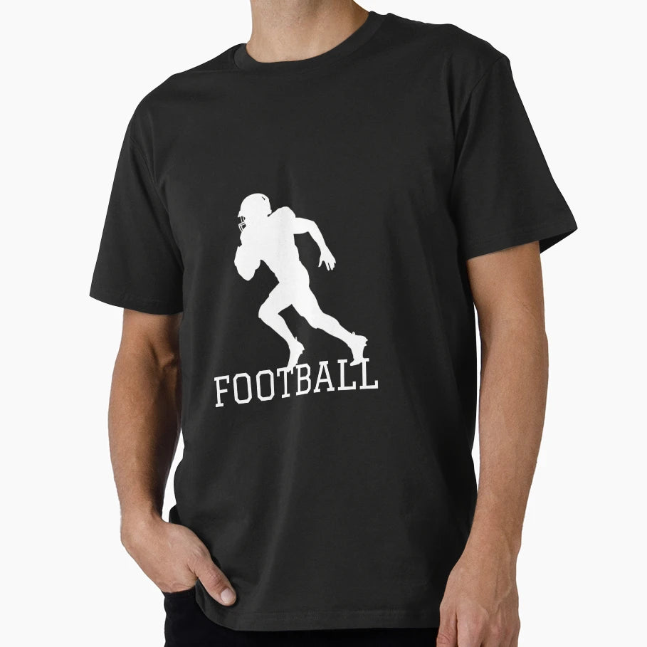 Football Silhouette American Football T-Shirt - Graphic Print for Adults - T-Shirt, Sweatshirt, Hoodie