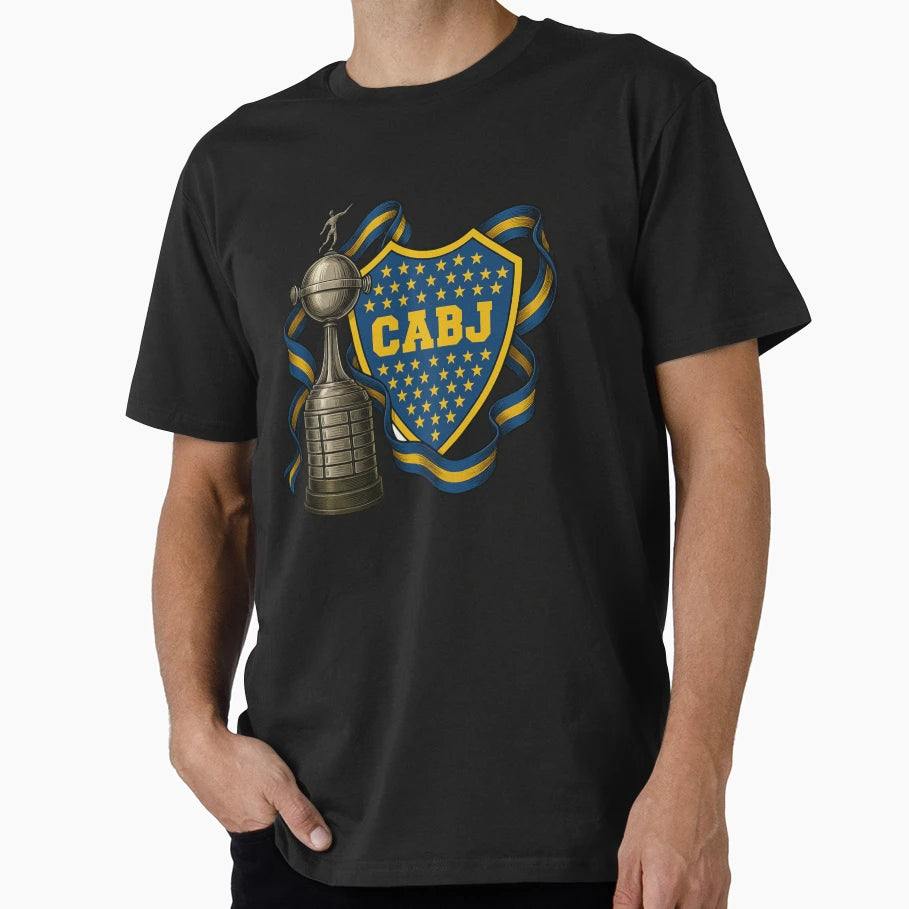 Boca Juniors Libertadores Cup T-Shirt - Graphic Print for Adults - T-Shirt, Sweatshirt, Hoodie