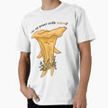 Peaceful Positive Affirmation Mushroom by - Adult & Kids T-Shirts, Sweatshirts & Hoodies apparel design preview 1