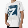 Typeface Z Blue T-Shirt - Aesthetic Graphic Unisex - T-Shirt, Sweatshirt, Hoodie