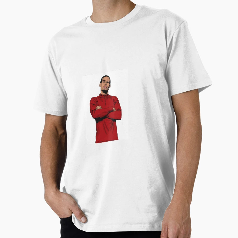 Virgil Van Dijk T-Shirt - Graphic Print for Adults - T-Shirt, Sweatshirt, Hoodie
