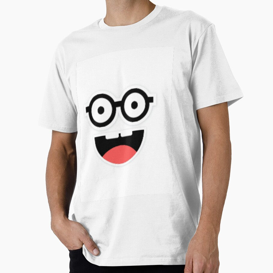 Smiling face nerd by tania ochieng - Adult & Kids T-Shirts, Sweatshirts & Hoodies apparel design preview 1