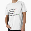 Chips And Beer T-Shirt - Novelty Apparel for Adults - T-Shirt, Sweatshirt, Hoodie
