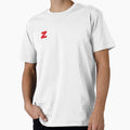 Bold Red Letter Z Icon T-Shirt - Minimalist Print for Adults - T-Shirt, Sweatshirt, Hoodie
