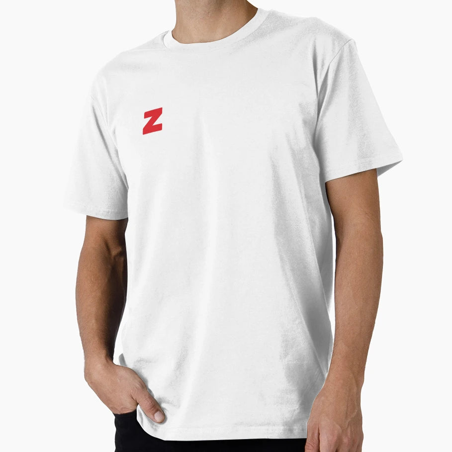 Bold Red Letter Z Icon T-Shirt - Minimalist Print for Adults - T-Shirt, Sweatshirt, Hoodie